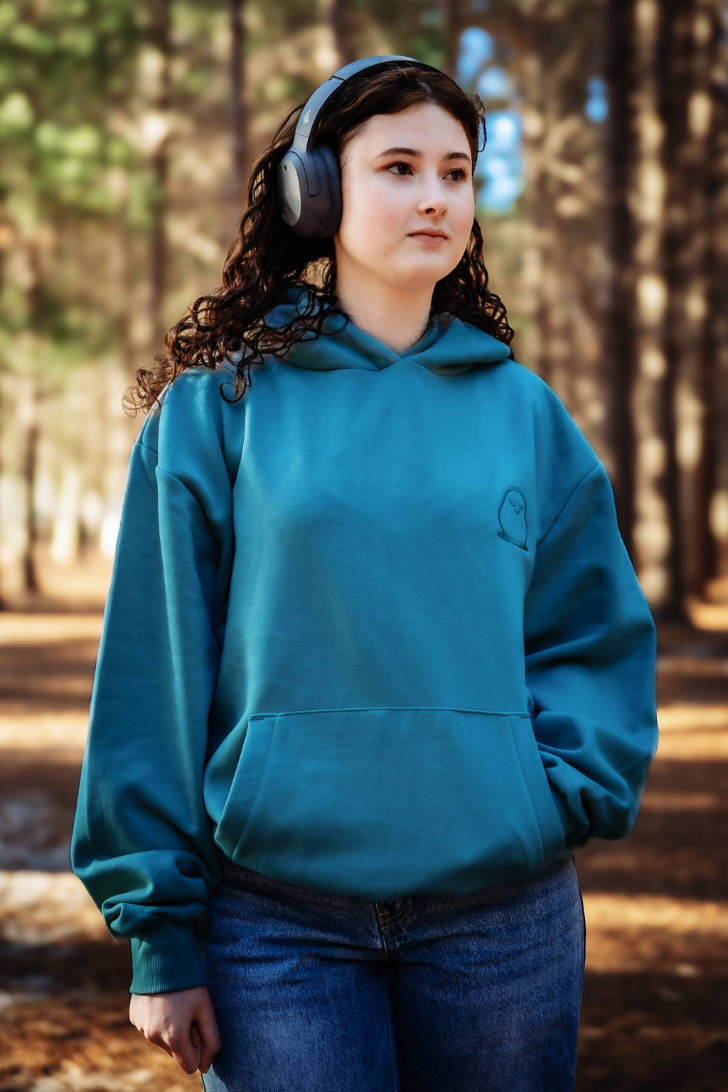 Chill Comfort Hoodie - Blue