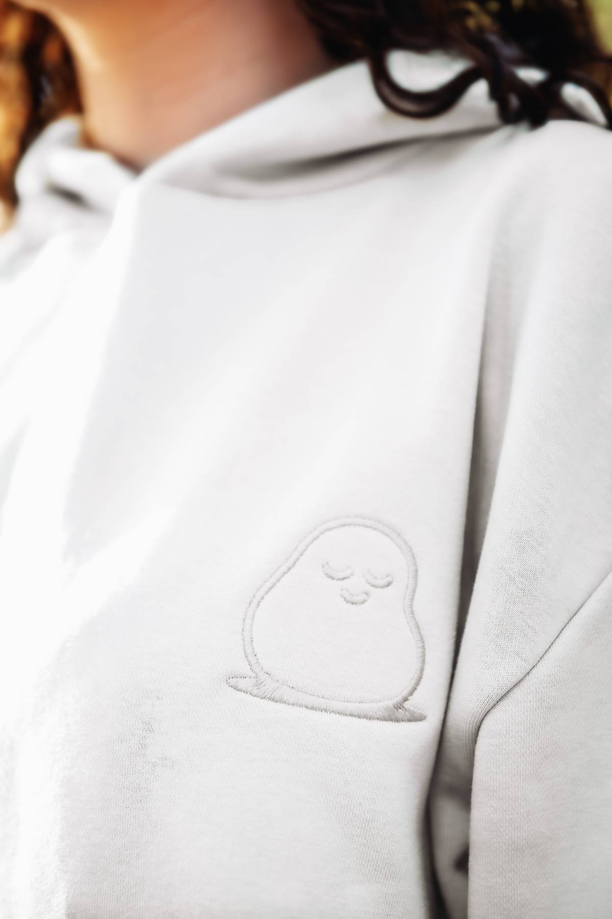 Chill Comfort Hoodie - White